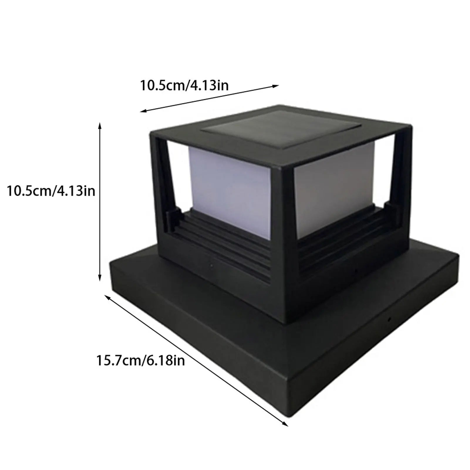 1PC Solar Fence Wall Light Outdoor Waterproof IP65 Garden Courtyard Gate Decoration Lamp - Image 14